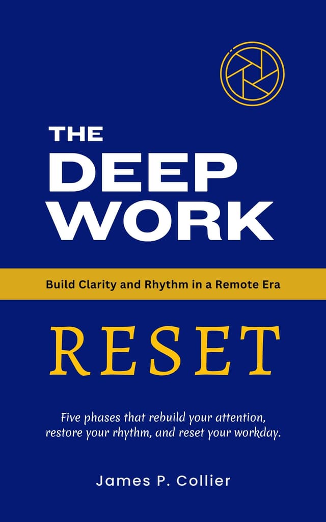 The Deep Work Reset book cover